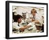 All The President's Men, Dustin Hoffman, Robert Redford, 1976-null-Framed Photo