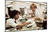 All the President's Men, Dustin Hoffman, Robert Redford, 1976-null-Mounted Premium Photographic Print