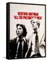 All The President's Men, Dustin Hoffman, Robert Redford, 1976-null-Framed Stretched Canvas