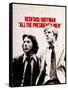 All The President's Men, Dustin Hoffman, Robert Redford, 1976-null-Framed Stretched Canvas