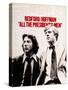 All The President's Men, Dustin Hoffman, Robert Redford, 1976-null-Stretched Canvas