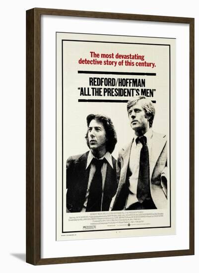 All the Presidents Men, 1976-null-Framed Giclee Print