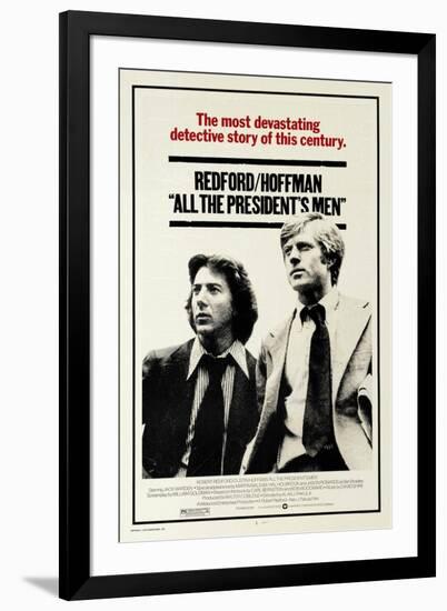 All the Presidents Men, 1976-null-Framed Giclee Print