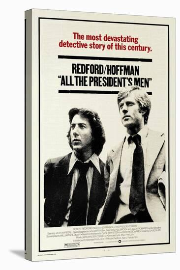 All the Presidents Men, 1976-null-Stretched Canvas