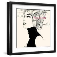 All the sky I need-Manuel Rebollo-Framed Art Print