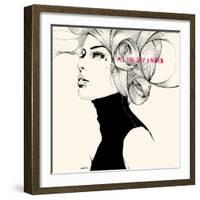 All the sky I need-Manuel Rebollo-Framed Art Print