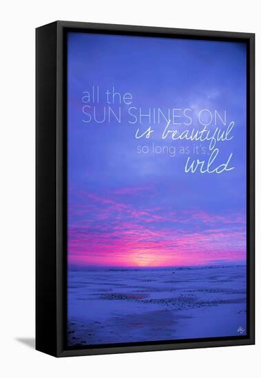 All the Sun Shines On-Kimberly Glover-Framed Stretched Canvas