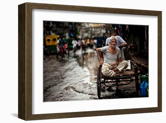 All the Time-null-Framed Art Print