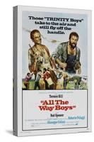 All the Way Boys, US poster, Terence Hill, Bud Spencer, 1972-null-Stretched Canvas