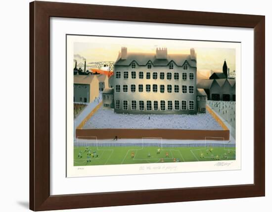 All the World is Playing-Mackenzie Thorpe-Framed Collectable Print