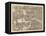 All the World's a Stage (Shakespeare) - 1892, Central London, United Kingdom Map-null-Framed Stretched Canvas