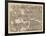 All the World's a Stage (Shakespeare) - 1892, Central London, United Kingdom Map-null-Framed Giclee Print