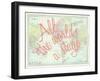 All the World's a Stage (Shakespeare) - 1913, World Map-null-Framed Giclee Print