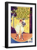 All the World's a Stage-null-Framed Art Print