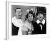 All the World's a Stooge, Curly Howard, Larry Fine, Moe Howard, 1941-null-Framed Photo