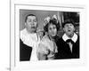 All the World's a Stooge, Curly Howard, Larry Fine, Moe Howard, 1941-null-Framed Photo