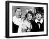 All the World's a Stooge, Curly Howard, Larry Fine, Moe Howard, 1941-null-Framed Photo