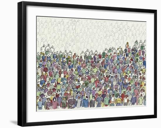 All These People-Diana Ong-Framed Giclee Print