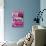 All Things Through Christ (pink)-null-Stretched Canvas displayed on a wall