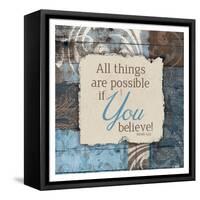 All Things-Jace Grey-Framed Stretched Canvas