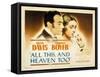 All This and Heaven Too, Charles Boyer, Bette Davis, 1940-null-Framed Stretched Canvas