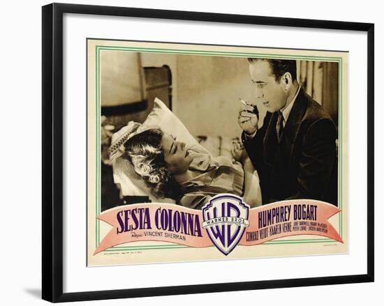 All Through the Night, Spanish Movie Poster, 1942-null-Framed Art Print