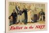 All Together! Enlist in the Navy-Reuterdahl-Stretched Canvas