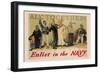 All Together! Enlist in the Navy-Reuterdahl-Framed Premium Giclee Print