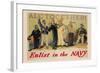 All Together! Enlist in the Navy-Reuterdahl-Framed Art Print