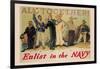 All Together! Enlist in the Navy-Reuterdahl-Framed Art Print