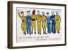 All Together, We Will Beat Them!, 2nd World War Postcard, C1941-1944-Jean Loup-Framed Giclee Print