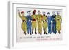 All Together, We Will Beat Them!, 2nd World War Postcard, C1941-1944-Jean Loup-Framed Giclee Print