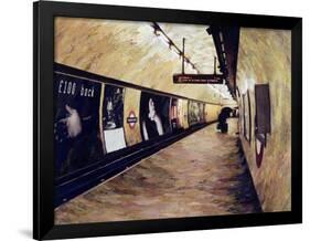 All Trains Go to King's Cross St Pancras, 2004-Ellen Golla-Framed Giclee Print