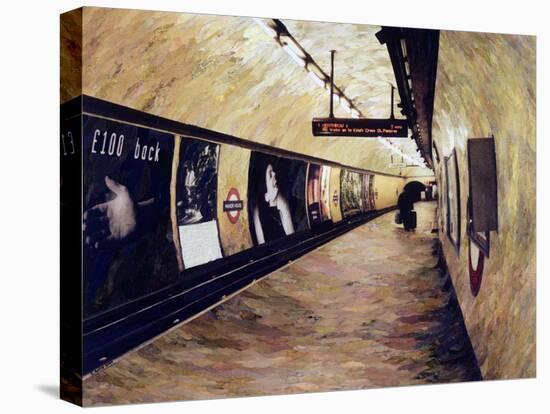 All Trains Go to King's Cross St Pancras, 2004-Ellen Golla-Stretched Canvas