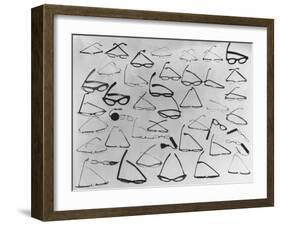 All Types of Eyeglasses-Ralph Morse-Framed Photographic Print