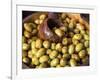 All Types of Olives for Sale at Borough Olives in Borough Market, London-Julian Love-Framed Photographic Print