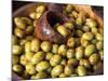 All Types of Olives for Sale at Borough Olives in Borough Market, London-Julian Love-Mounted Photographic Print