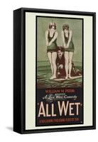 All Wet-William Pizor-Framed Stretched Canvas