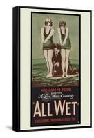 All Wet-William Pizor-Framed Stretched Canvas