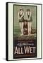 All Wet-William Pizor-Framed Stretched Canvas