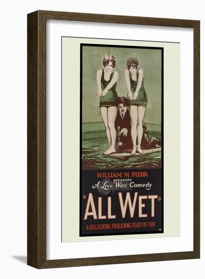 All Wet-William Pizor-Framed Art Print