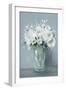 All White Blooms-Carol Robinson-Framed Art Print