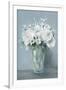 All White Blooms-Carol Robinson-Framed Art Print