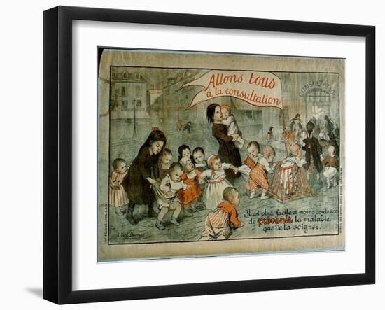 All Will Have a Consultation, 1915-A. Dick Dumas-Framed Giclee Print