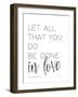 All You Do-Leah Straatsma-Framed Art Print