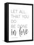 All You Do-Leah Straatsma-Framed Stretched Canvas
