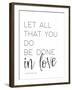 All You Do-Leah Straatsma-Framed Art Print