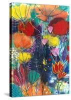 All You Need is a Garden-Corina Capri-Stretched Canvas