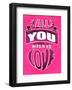 All You Need Is Love - Tommy Human Cartoon Print-Tommy Human-Framed Art Print