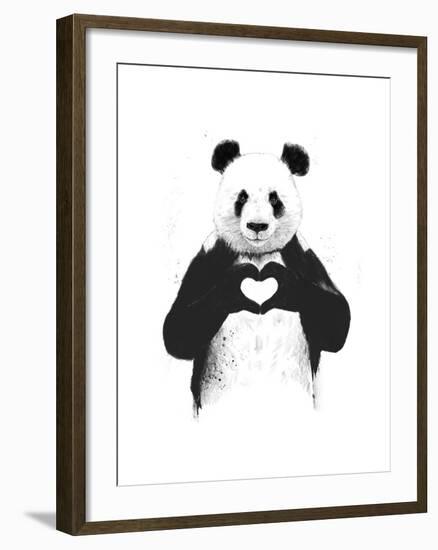 All You Need Is Love-Balazs Solti-Framed Art Print